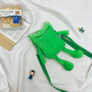 Plush Cute Frog Small Bag Phone Single Shoulder Messenger