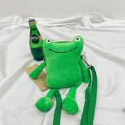 Plush Cute Frog Small Bag Phone Single Shoulder Messenger