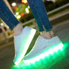 Luminous Shoes Usb Charging Led Flash Shoes Luminous Women's Shoes