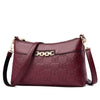 Cross-Border Fashion Handbags New Middle-Aged Mother Messenger Small Square Bag Handbag Single Shoulder Bag Lady Handbag