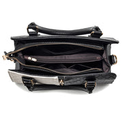 Fashion Color Matching Ladies Handbags European and American Atmosphere Large Capacity
