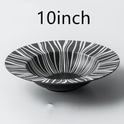 Nordic simple and creative straw hat tray