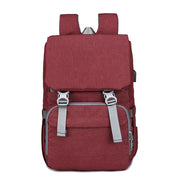 double shoulder mommy bag multifunctional USB large capacity diaper bag mommy bag multifunctional large capacity