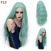 Mid-section Big Scalp Long Curly Hair