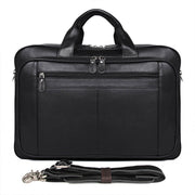Leather  Business Men's Large Handbag