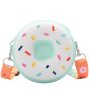 Children's Bag New Baby Messenger Bag Donut Cute Princess Coin Purse Mini Silicone Bag