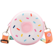 Children's Bag New Baby Messenger Bag Donut Cute Princess Coin Purse Mini Silicone Bag