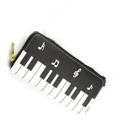Ladies Wallet Clutch Bag Piano Note Coin Purse Wallet