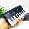 Ladies Wallet Clutch Bag Piano Note Coin Purse Wallet