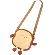 Cute Cartoon Toast Bread Messenger Bag