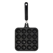 Household Hong Kong-Style Egg Waffle Pan Commercial Portable Gas Round Egg Waffle Machine Cake Cake Non-Stick Bakeware Baking Mold
