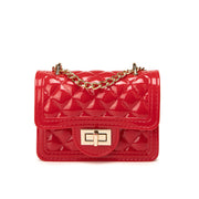 Summer Mini Pearl Diamond Chain Bag