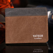 billetera para hombre, billetera masculina, Monederos de marca famosa, novedad de