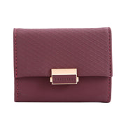 Women's Compact Card Holder with Large Capacity and Multiple Card Slots