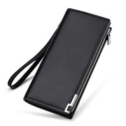 Clutch Men's Wallet Long First Layer Cowhide