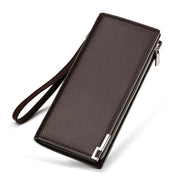 Clutch Men's Wallet Long First Layer Cowhide