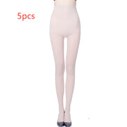 Sexy High Elastic Belly Mask Horse Oil Socks Steel Stockings