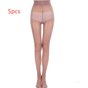 Sexy High Elastic Belly Mask Horse Oil Socks Steel Stockings