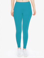 European And American New Ebay Amazon Wish Women's Solid Color Leggings Stretch Nine-Point Leggings Leggings