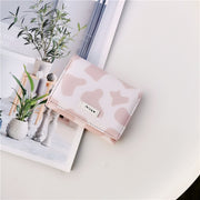 New Multi- Card Pocket Small Wallet Short Wallet Ladies Mini Wallet 30 Off Wallet Japanese And Korean Version Card Package Women