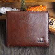 Faux Leather Men's Wallet, Activity Wallet, Men's Short Wallet, Pu Wallet, Card Case