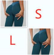 Plaid Leggings Fitness Yoga Pants Women's Seamless High Waist Breathable Gym Leggings