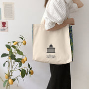 Youda Original Fashion Women Bags Casual Style Female Shopping Bag Simple Ladies Handbags Canvas Tote For Girls Sweet Handbag