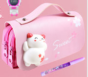Simple Large-Capacity Stationery Box