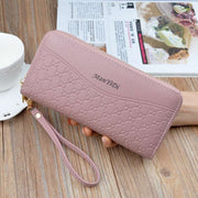 Double Zipper Clutch Purse Ladies Double-Layer Clutch