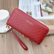 Double Zipper Clutch Purse Ladies Double-Layer Clutch