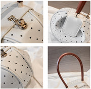 Polka dot Dumpling Shape Totes Mini Bags