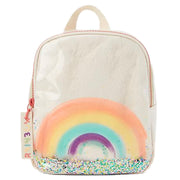 Children's Bags Toddlers  Spring Summer Baby Rainbow Print Backpack