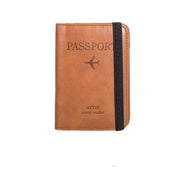 Simple Multifunctional Document Bag Portable Travel Women's Ultra-thin Passport Holder