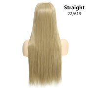 Wig Female One Piece Natural Long Straight Hair