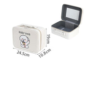 Cute Large-capacity Cosmetic Bag, Extra-large Portable High-end Storage Box