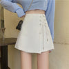 Half-length Skirt Female High Waist Slimming Skirt A-line Package Hip Skirt Strappy Skirt