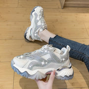 Summer Rhinestone Fairy Style Breathable Casual Sports Shoes