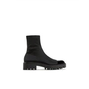Platform socks boots women's boots