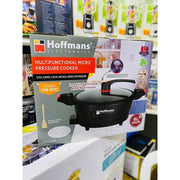 Hoffmans HM-3032, Micro Pressure Cooker, 8Ltr, 1500W - Black