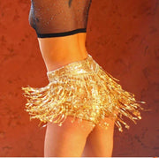 Hot Doof Babe - Tassel Sequins Hot Pants
