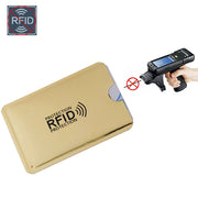 NFC card sets anti-magnetic anti-theft brush bank card sets security shielding signal anti-theft RFID flash payment tin foil card sets