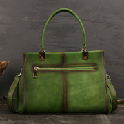 Vintage leather handbag