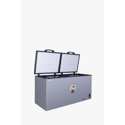 SPJ 660 Litres Hard Top Double Door Deep Freezer – Silver (5YRS WRNTY)