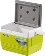 Pinnacle Ice Cooler Box with Soft Touch Handle Keeps Cold Upto 48 Hours (Eskimo Green 4.5L)