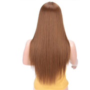 Women's fake long straight hair