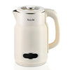 Saachi 1.8L Sleek Electric Kettle Double Wall NL-KT-7774-WH With Boil Dry Protection & Auto-Shut Off ? Cream (1 YR WRNTY)