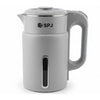SPJ 1.8L Premium Stainless Steel Electric Kettle With Efficient Rapid-Boil Design - Grey