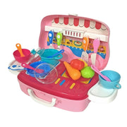 Children's Play House Toy Kitchen Simulation Suit