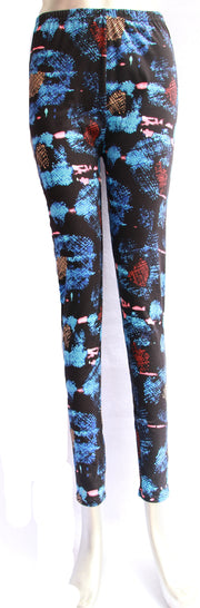Fashion Women's Leggings Pants Print High Waist Leggings Happy Christmas Party Long Pants 18 Color Ladies Xmas Trousers