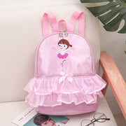 Children's dance bag lace backpack